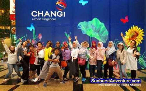 Paket Tour Singapore 4 Hari 3 Malam dimulai dari changi airport