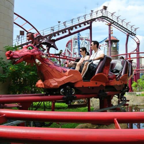 Review Takut Naik Roller Coaster Di Universal Studio Singapore Battle Star